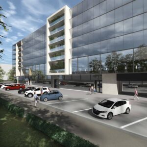 Render Edifici Girona. anbimedia 3D