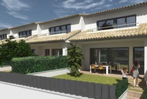 Render promoció cases la selva, girona. anbimedia 3D