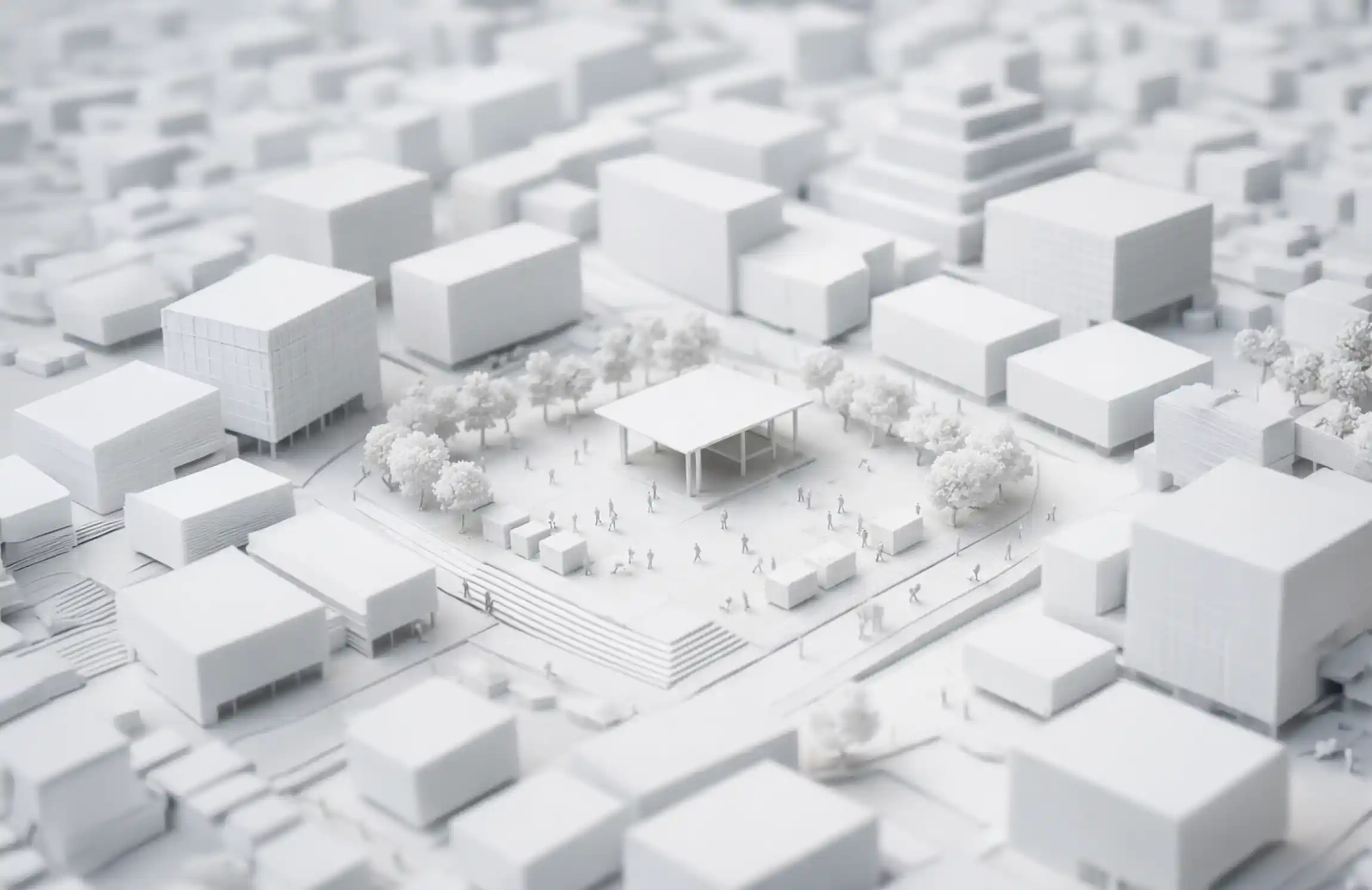 Maquetes d'arquitectura per concursos, urbanisme i presentacions