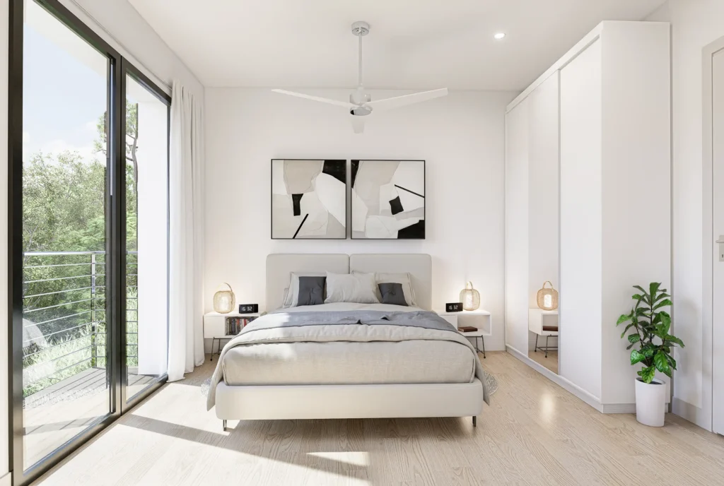 Renders de cases adossades a Santa Coloma de Farners | ANBIMEDIA
